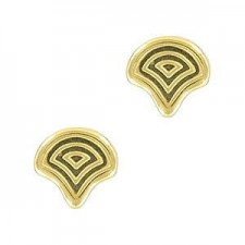 Cymbal ™ DQ metal bead substitute Vlasios for Ginko beads - Gold